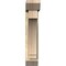 Ekena Millwork Imperial Slat Rough Sawn Bracket w/ Offset Brace, Douglas Fir, 6"W x 22"D x 30"H BKT0604X22X30IMP06RDF - alternate 3